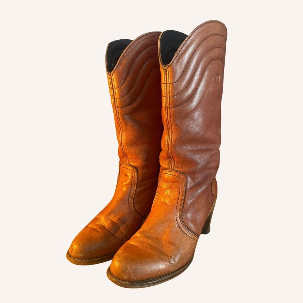 Dexter leather boots womens size 6